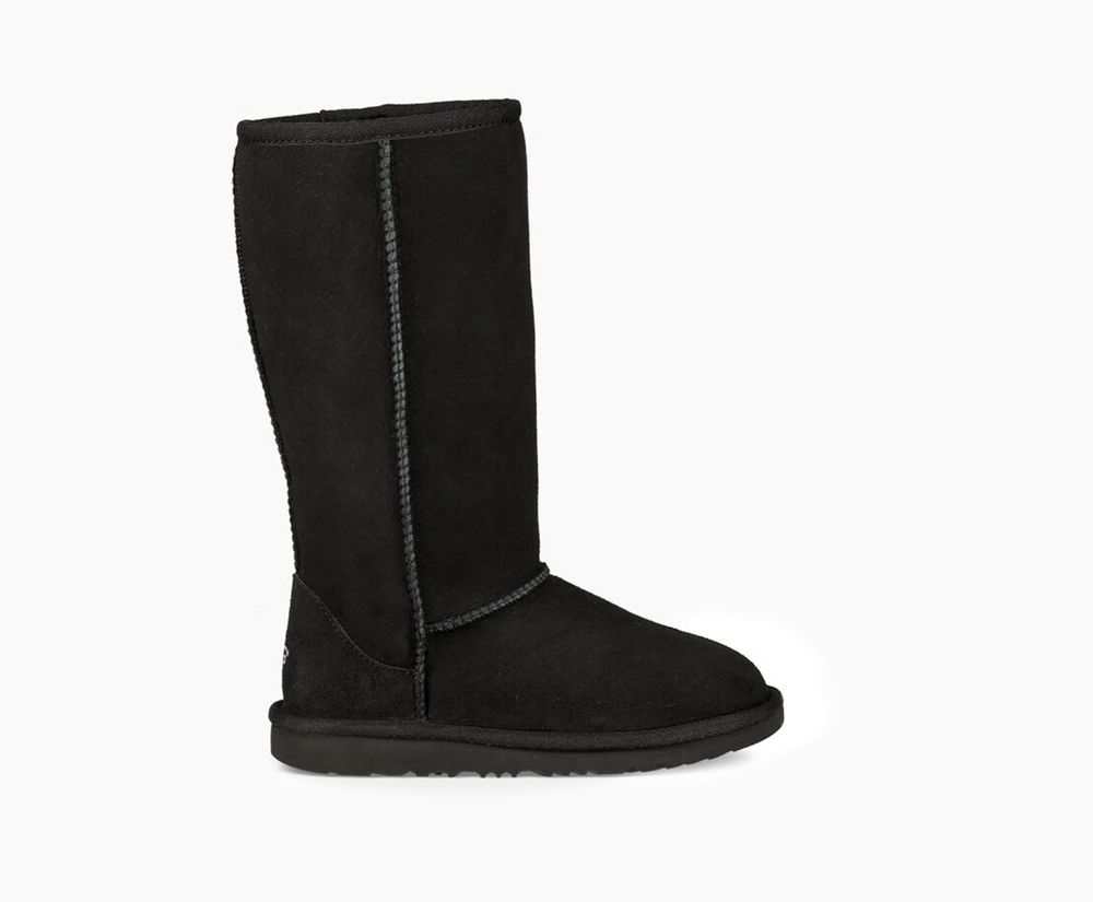 Ugg Tall Boots Canada - Ugg Kids' Classic Ii Black